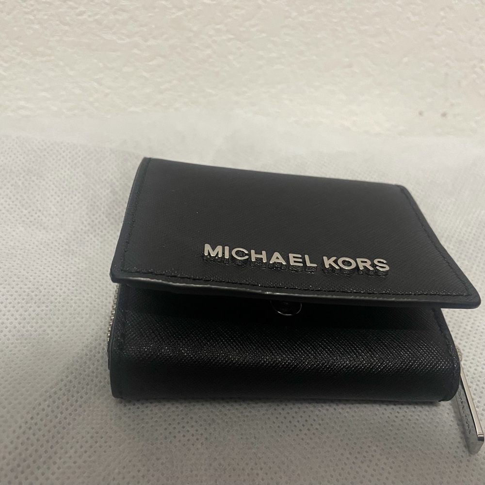 Michael Kors Black Key & Card Holder